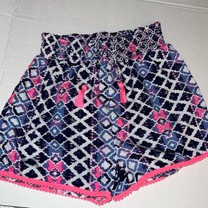 Colorful Beach Shorts Girls Size 10.